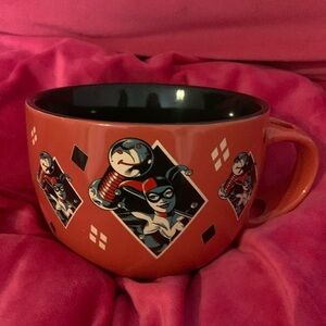 Large 24oz Harley Quinn Limited Edition Ceramic Mug